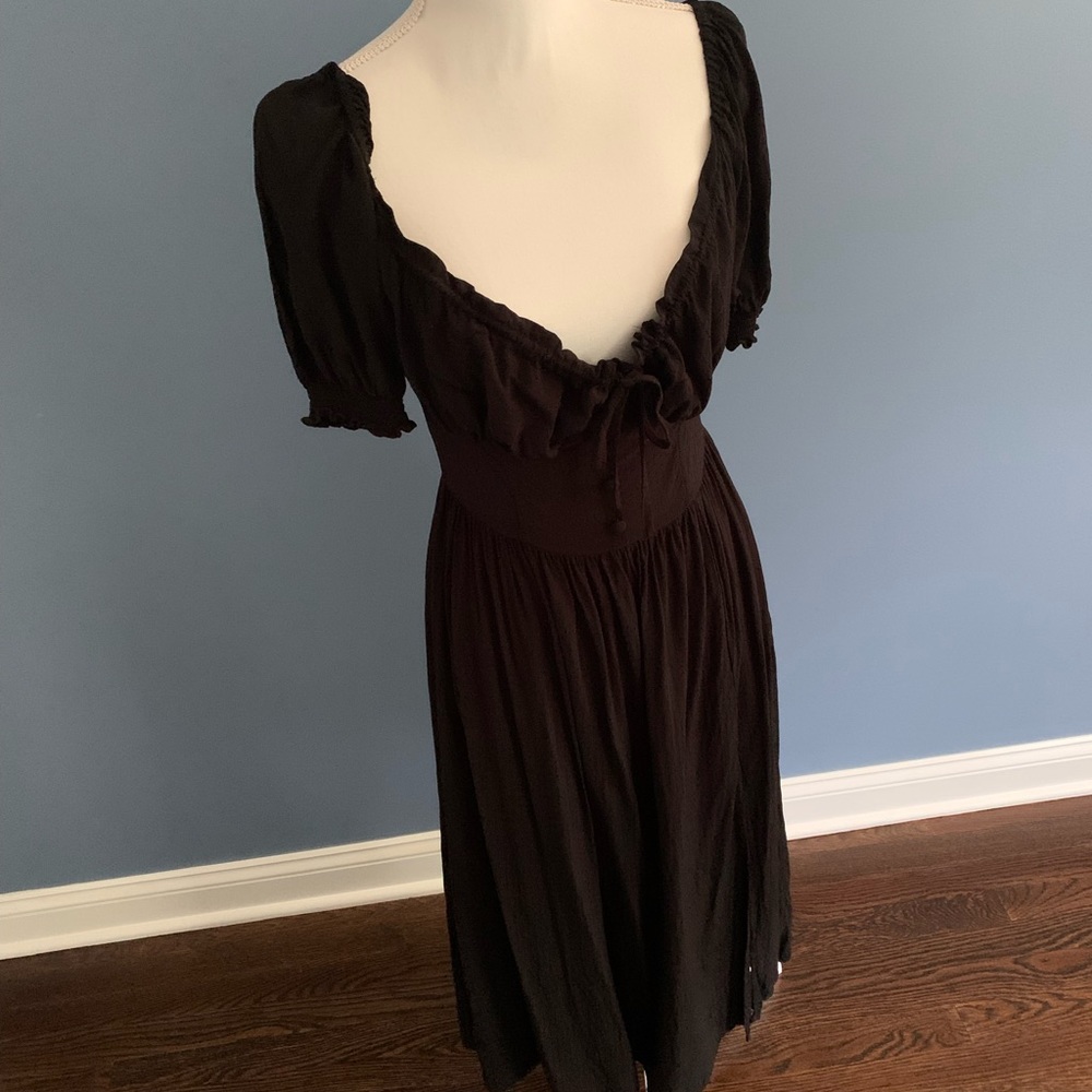 LULU Corset Style Maxi Dress